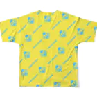 BONITA × BONITOのビビちゃんがいっぱい All-Over Print T-Shirt :back