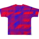 Clum bunchの血液 All-Over Print T-Shirt :back