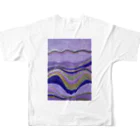 yoisoのどこかの地層 All-Over Print T-Shirt :back