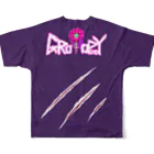 GroPopCandyの奪われた死 All-Over Print T-Shirt :back