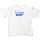 sugar2turncomboのjumpin'jap one  フルグラフィックTシャツの背面