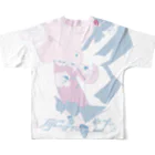 lumiereの【記念品】月におみやげ・トゥワイス All-Over Print T-Shirt :back