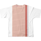 六三八デザイン室のハマチのお寿司になろう All-Over Print T-Shirt :back