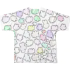 Fondhuのどこもかしもこもこ All-Over Print T-Shirt :back