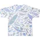 B0nMas DesignのサメSHARK All-Over Print T-Shirt :back