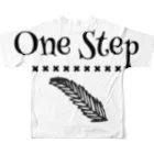 ONE STEPのONE STEP フルグラフィックTシャツの背面