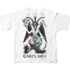 CARPEDIEMのCARPEDIEM Baphomet All-Over Print T-Shirt :back