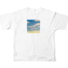 よこみの空 フルグラフィックTシャツの背面