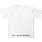 biteするならフィッシュワークのそれぞれにそれぞれのね All-Over Print T-Shirt :back
