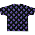 汀のCheap Alien 黒 All-Over Print T-Shirt :back