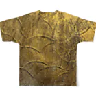 Yoshiki house 岡村芳樹の黄金豹 フルグラフィックTシャツの背面