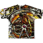 みにゃ次郎のMysterious All-Over Print T-Shirt :back