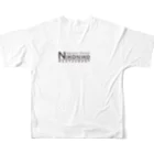 ベジタリアンタイ料理＊ニコニコレストランのお店のnikonikoメニューグッズ All-Over Print T-Shirt :back