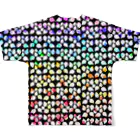 1℃⑥8〜わんど☆ろくまる屋の花咲くロクマル All-Over Print T-Shirt :back