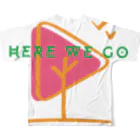 EVAchannelのHereWeGo All-Over Print T-Shirt :back