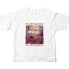 水彩屋の新人さんでぇーす🎵 All-Over Print T-Shirt :back