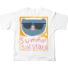 boorichanのもうすぐ夏至 フルグラフィックTシャツの背面