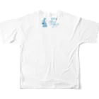 しんま みさんの純喫茶ブルーラビット　スパゲッティナポリタン All-Over Print T-Shirt :back