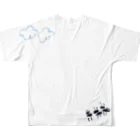 ヤードセールのすいかとあり All-Over Print T-Shirt :back