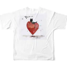 okotasのPeace cat All-Over Print T-Shirt :back