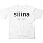 siiinaのsiiina ヘアサロン限定グッズ All-Over Print T-Shirt :back