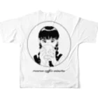  SEASON OF LOVE .  (DoorFu)のronron coffee minette ver.2.0 All-Over Print T-Shirt :back
