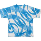 ohayotaの「共存」 All-Over Print T-Shirt :back