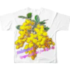 マロマロのMimosa All-Over Print T-Shirt :back