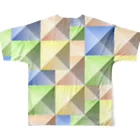 sevenoverlineのlattice フルグラフィックTシャツの背面