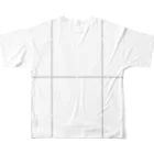 よシまるシンの折り畳みライン10 All-Over Print T-Shirt :back