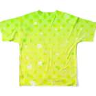 七色金魚鉢のレモンライムソーダ All-Over Print T-Shirt :back