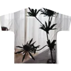 なめらかの食卓の花 All-Over Print T-Shirt :back