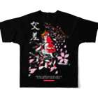 THE SKA JUNCTIONSのスカジャンの背中T フルグラフィックTシャツの背面