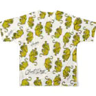 eVerY dAY,CHeAT dAY!のレオパードはハングリー All-Over Print T-Shirt :back