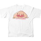 らぶかんすのニュウドゥフィッシュ！ フルグラフィックTシャツの背面