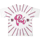 pon-shopの  POP春聯 フルグラフィックTシャツの背面