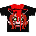 Rotten Lil Cherryのナポリタン中毒 フルグラフィックTシャツの背面