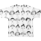 Nocatnolifeのotomodachi All-Over Print T-Shirt :back