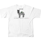 🅰️y1997ultimate .Incのカモネギシカ フルグラフィックTシャツの背面