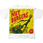 THE NUT BURGERSのTHE NUTBURGERS 両面プリントTシャツ All-Over Print T-Shirt :back