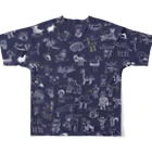 ひこ界ちゃんねるの星座 All-Over Print T-Shirt :back