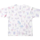 ひこ界ちゃんねるのぱすてる All-Over Print T-Shirt :back