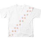 こまりのお店のねこまりTシャツ All-Over Print T-Shirt :back