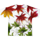 Sunriseの紅葉 フルグラフィックTシャツの背面