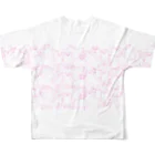 𝙈𝙊𝙈𝙊'𝙨 𝙎𝙝𝙤𝙥のしろちゃん All-Over Print T-Shirt :back