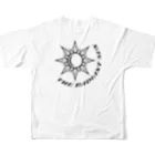 THE RADIANT SUNのTHE RADIANT SUN アイコン フルグラフィックTシャツの背面