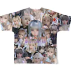 raise_is_badのおいしくてつよくなる All-Over Print T-Shirt :back