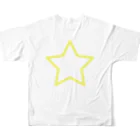 星男プロダクションのSulley×星男 hoshiostarsコラボシリーズ All-Over Print T-Shirt :back