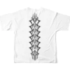 daikicのmushisebone All-Over Print T-Shirt :back