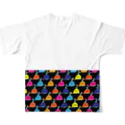 yukaridesignのクジラクン All-Over Print T-Shirt :back